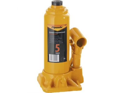 Домкрат гидравлический бутылочный, 5 т, h подъема 195-380 мм// SPARTA от SPARTA Домкрат гидравлический бутылочный, 5 т, h подъема 195-380 мм// SPARTA