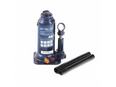 Домкрат гидравлический бутылочный телескопический, 2 т, подъем 170-380 мм Stels