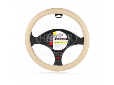 Чехол на руль Premium бежевый d 37-39 см от HEYNER Чехол на руль Premium бежевый d 37-39 см