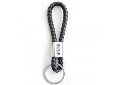 Брелок плетеный, кожа AUDI от AVG Брелок плетеный, кожа AUDI