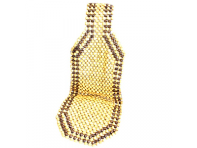 Накидка на сиденье с узором, круглые косточки