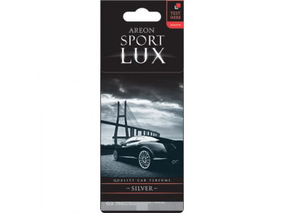 Ароматизатор воздуха подвесной AREON "LUX SPORT" SILVER