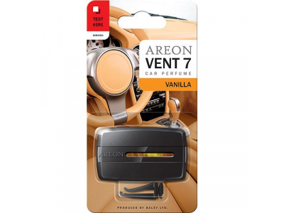 Ароматизатор AREON Vent7 Ваниль на дефлектор , V704 AREON от AREON Ароматизатор AREON Vent7 Ваниль на дефлектор , V704 AREON