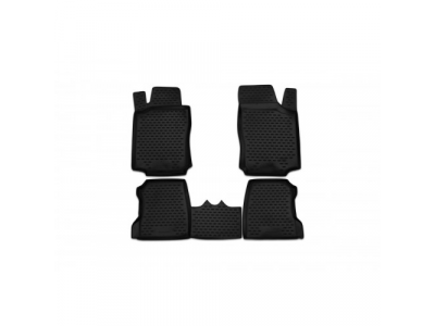 Коврики в салон OPEL Combo 2001->, 4 шт. (полиуретан)
