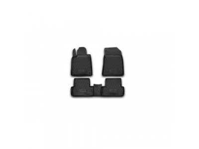 Коврики в салон PEUGEOT 407 2004->, 4 шт. (полиуретан)
