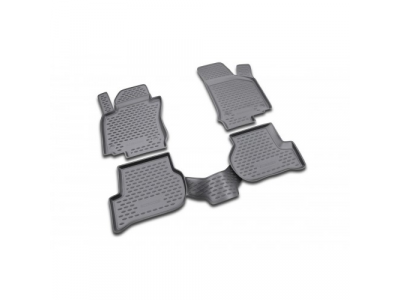 Коврики в салон VW Scirocco 04/2009->, 4 шт. (полиуретан) от ELEMENT Коврики в салон VW Scirocco 04/2009->, 4 шт. (полиуретан)