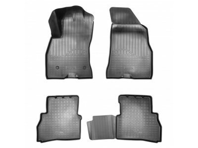 Коврики салонные для Fiat Doblo 3D (2015)