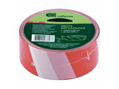 Лента сигнальная СИБРТЕХ 89030 от СИБРТЕХ Лента сигнальная СИБРТЕХ 89030