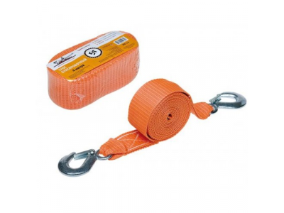 Трос буксировочный AIRLANE 5т, 4м, 2крюка (пакет) от Airline Трос буксировочный AIRLANE 5т, 4м, 2крюка (пакет)