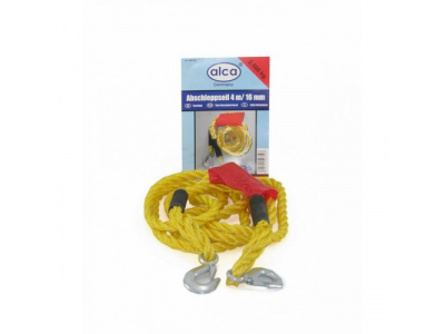 Трос буксировочный с карабинами 2500кг, длина 4 м. D-16 мм. от ALCA Трос буксировочный с карабинами 2500кг, длина 4 м. D-16 мм.