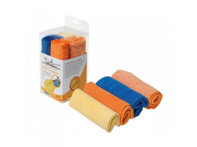 Салфетка микрофибра AIRLINE набор "треугольники" (4 шт 20*20) от Airline Салфетка микрофибра AIRLINE набор "треугольники" (4 шт 20*20)