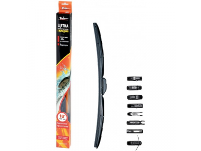 Щетка стеклоочистителя 450 мм (18) гибридная AIRLINE