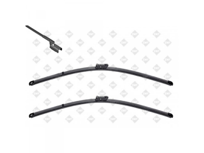 Щетки стеклоочистителя SWF VISIOFLEX,передняя,2 шт., LR025117, LR027672, 580mm/23", бескаркасная
