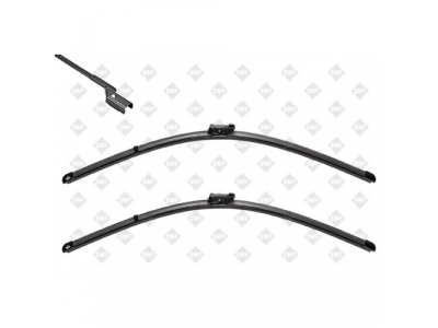 Щетки стеклоочистителя SWF VISIOFLEX,передняя,2 шт., 1272066, 700mm/28", бескаркасная