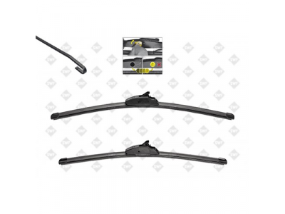 Щетки стеклоочистителя SWF VISIOFLEX, передняя, 1 шт., 1354282, 550mm/22", бескаркасная