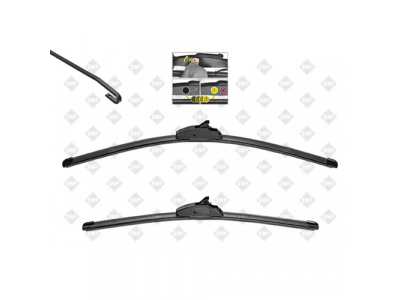 Щетки стеклоочистителя SWF VISIOFLEX,передняя, 2 шт., 22846938, 92231676, 600mm/24", бескаркасная
