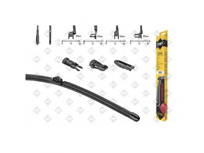 Щетка стеклоочистителя передняя 45cm SWF CONNECT ,передняя,1 шт, 450mm/18'', бескаркасная от SWF Щетка стеклоочистителя передняя 45cm SWF CONNECT ,передняя,1 шт, 450mm/18'', бескаркасная