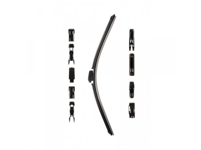 Щетка стеклоочистителя универсальная бескаркасная 575mm,10 адаптеров