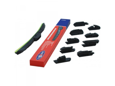 Гибридная щётка стеклоочистителя 400мм (9 адаптеров)