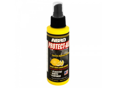 Полироль панели защитная с запахом лимона (120 мл) от ABRO Полироль панели защитная с запахом лимона (120 мл)