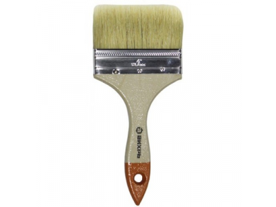 Кисть СТАНДАРТ 100 мм 4'' натуральная щетина от Вихрь Кисть СТАНДАРТ 100 мм 4'' натуральная щетина