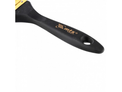 Кисть плоская "Профи" 1,5", натуральная щетина, пластмассовая ручка Mtx