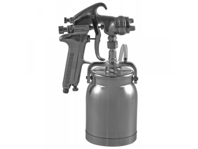 Покрасочный пистолет "Краскопульт", нижний бачок алюминиевый 1л, дюза 1,6 мм, JA-507S JONNESWAY от JONNESWAY Покрасочный пистолет "Краскопульт", нижний бачок алюминиевый 1л, дюза 1,6 мм, JA-507S JONNESWAY