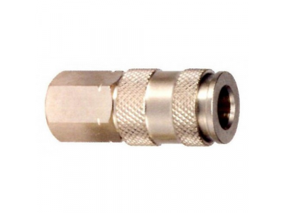 Пневморазъём металлический 1/4" внутр. резьба