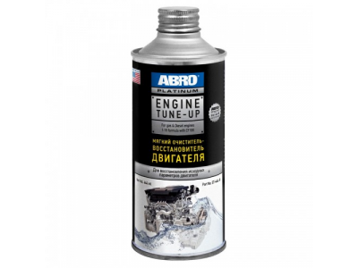 Очиститель-восстановитель двигателя Платинум, 444 мл от ABRO Очиститель-восстановитель двигателя Платинум, 444 мл