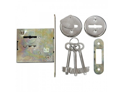 Замок врезной ЗВ8-4, сувальдный Сибртех от СИБРТЕХ Замок врезной ЗВ8-4, сувальдный Сибртех