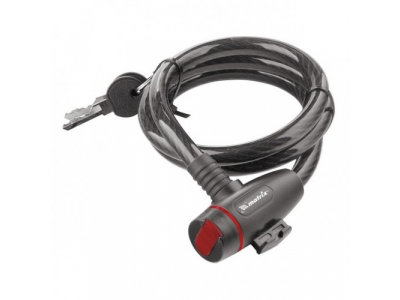 Замок тросовый универсальный с держателем, 12 х 1200 мм Matrix