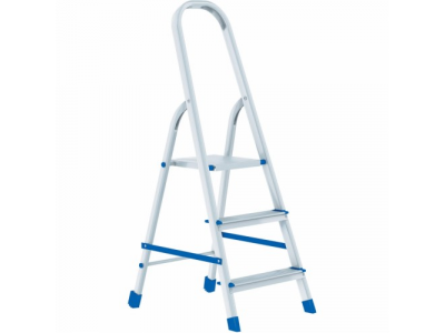 Стремянка, 3 ступени, алюминиевая // СИБРТЕХ // Pоссия