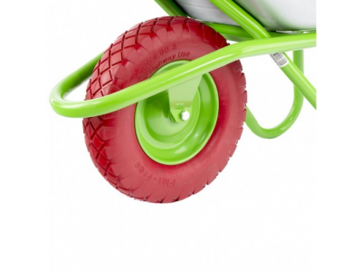 Тачка садово-строительная с PU колесом, грузоподъемность 180 кг, объем 90 л Сибртех от СИБРТЕХ Тачка садово-строительная с PU колесом, грузоподъемность 180 кг, объем 90 л Сибртех