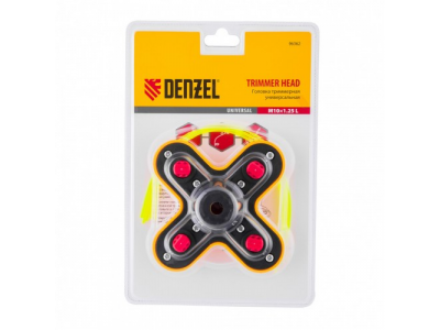 Головка триммерная универсальная гайка М10 х 1,25 левая Denzel от DENZEL Головка триммерная универсальная гайка М10 х 1,25 левая Denzel