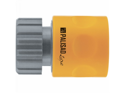 Соединитель пластмассовый быстросъемный, внутренняя резьба 3/4", однокомпонентный PALISAD LUXE от PALISAD Соединитель пластмассовый быстросъемный, внутренняя резьба 3/4", однокомпонентный PALISAD LUXE