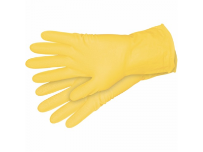 Перчатки хозяйственные, "латекс", M /Р от RUSSIA Перчатки хозяйственные, "латекс", M /Р