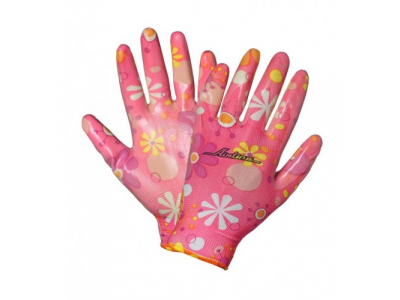 Перчатки нейлоновые женские "AIRLINE" полиуритановое покрытие ладони от Airline Перчатки нейлоновые женские "AIRLINE" полиуритановое покрытие ладони