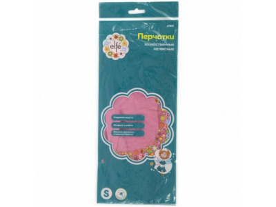 Перчатки хозяйственные, латексные, M Elfe от Elfe Перчатки хозяйственные, латексные, M Elfe