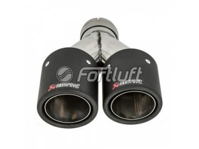 Fortluft Карбоновая насадка Akrapovic Style 90x2 мм MT213R от Fortluft Fortluft Карбоновая насадка Akrapovic Style 90x2 мм MT213R
