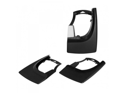 Брызговики универсальные, для легковых автомобилей, черные, 2шт. от Airline Брызговики универсальные, для легковых автомобилей, черные, 2шт.