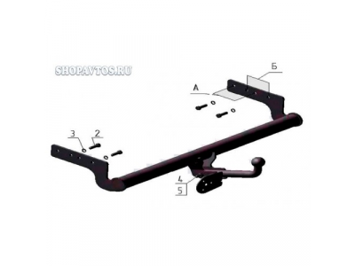 Фаркоп на Hyundai Accent седан 2000-2006гг.