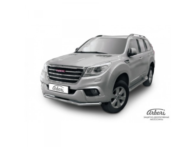 Защита переднего бампера Arbori d57 HAVAL H9 2015- от ARBORI Защита переднего бампера Arbori d57 HAVAL H9 2015-