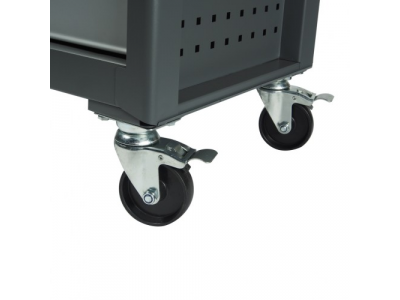 JTC Тележка инструментальная 5 секций серая JTC от JTC JTC Тележка инструментальная 5 секций серая JTC