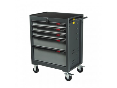 JTC Тележка инструментальная 5 секций серая JTC от JTC JTC Тележка инструментальная 5 секций серая JTC