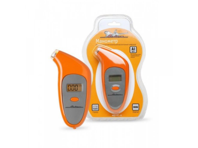 Манометр 7 атм AIRLINE цифровой металлический с подсветкой от Airline Манометр 7 атм AIRLINE цифровой металлический с подсветкой