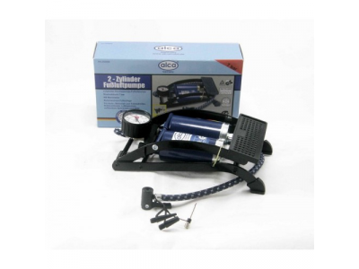 Насос ножной (двойной) с манометром от ALCA Насос ножной (двойной) с манометром