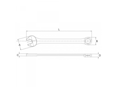 Ключ комбинированный 9 мм от LICOTA Ключ комбинированный 9 мм