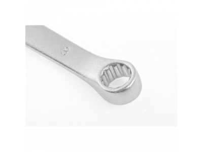 Ключ комбинированный, 12 мм, CrV, матовый хром// STELS от STELS Ключ комбинированный, 12 мм, CrV, матовый хром// STELS