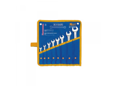 Ключ комбинированный набор 8шт: 6,8,10,12,13,14,17,20мм (сумка) от KRAFT Ключ комбинированный набор 8шт: 6,8,10,12,13,14,17,20мм (сумка)