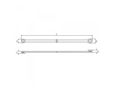 Ключ накидной удлиненный 22х24мм от LICOTA Ключ накидной удлиненный 22х24мм